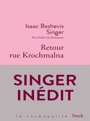 cover image of Retour rue Krochmalna